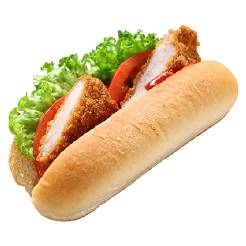 ヒレカツドッグ