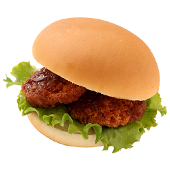 ヒレカツバーガー