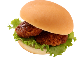 ヒレカツバーガー